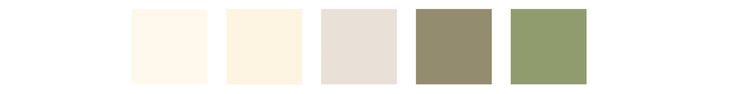 Blanc MariClo' - palette colori