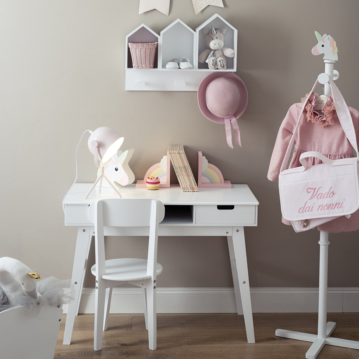 Blanc MariClo' Cameretta shabby chic per bambini mini-mobili - Blog