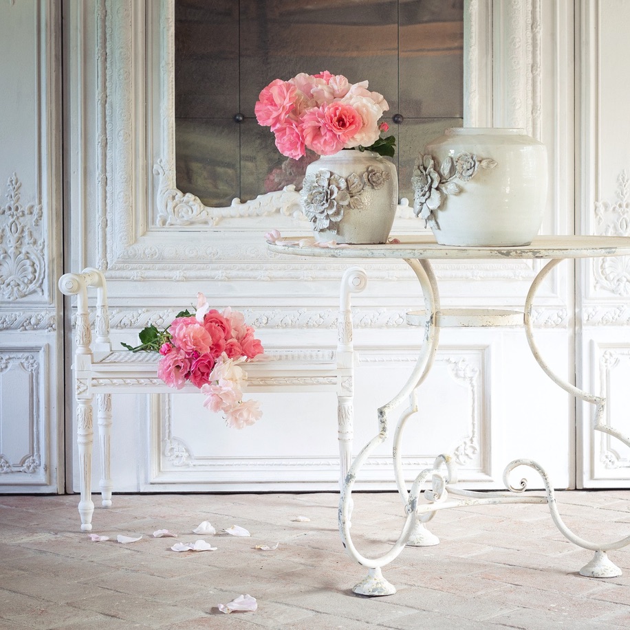 Blanc MariClo' - esterno shabby chic - Tavolo Collezione Opera - Blog