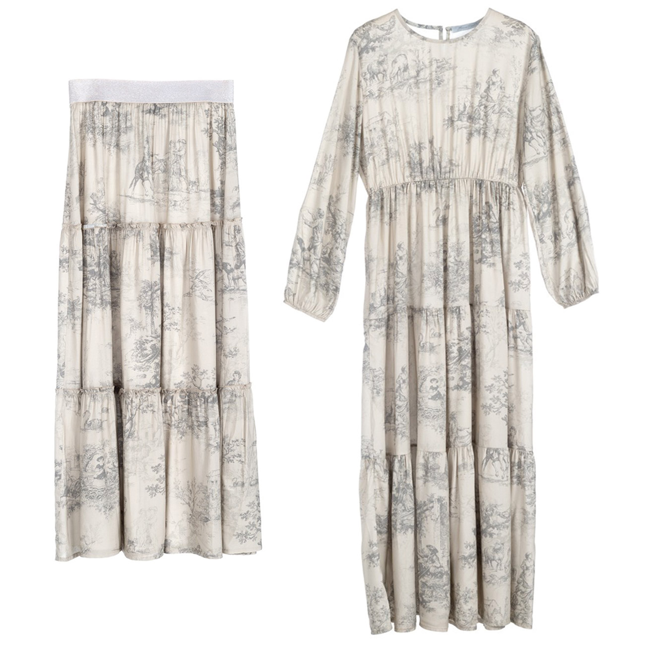 Blanc MariClo' Toile de Jouy - Abbigliamento