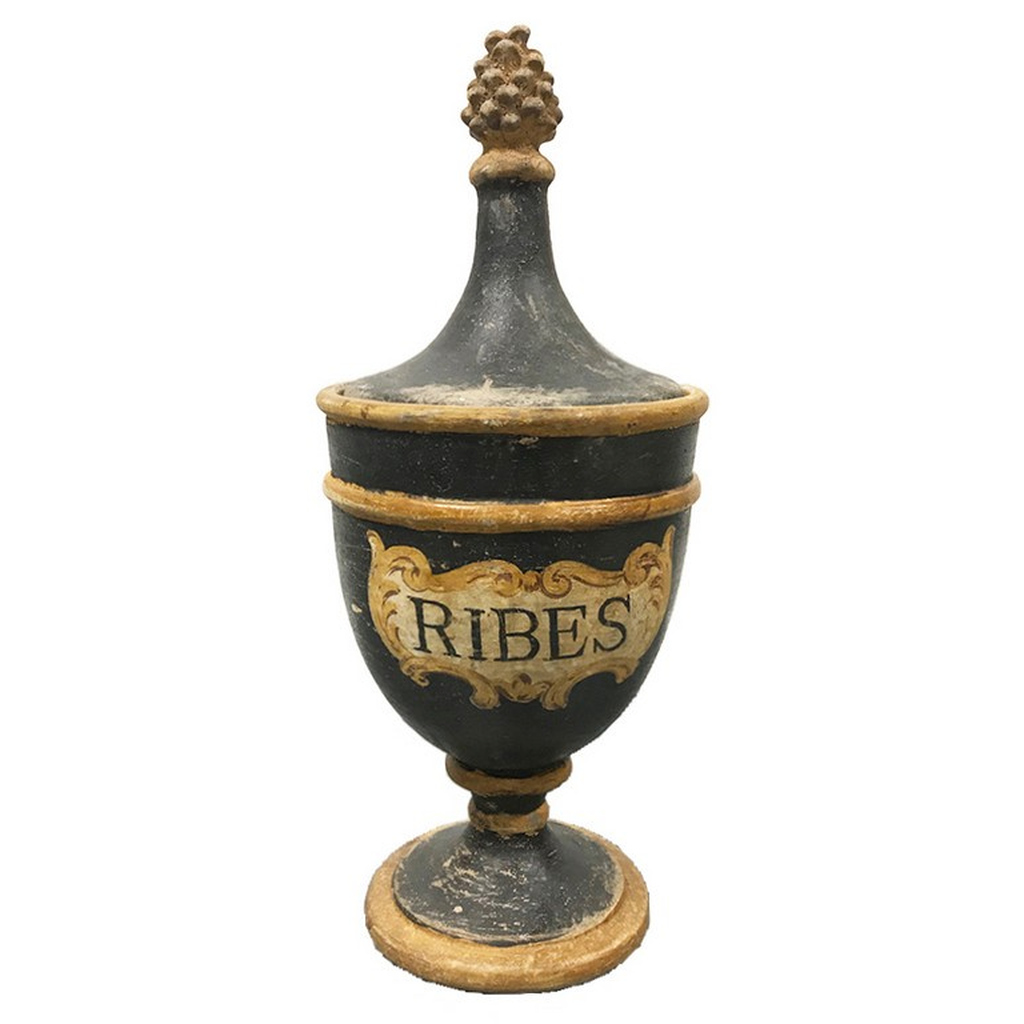 DECORATION VASE WITH COVER A27636
