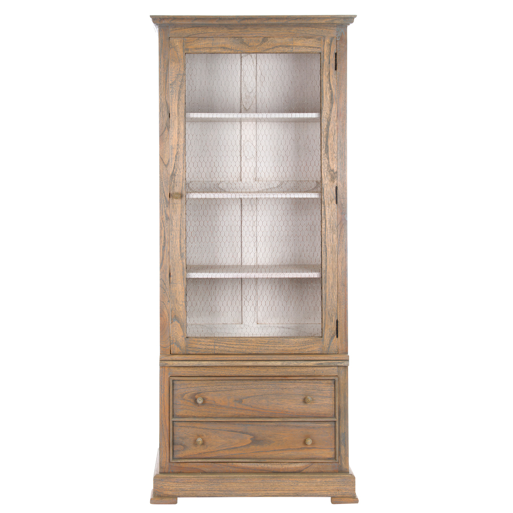 BOOKCASE CABINET 2 DRAWERS A31413