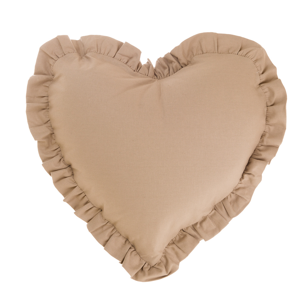 HEART CUSHION WITH FRILL A3185899TO