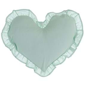 HEART CUSHION WITH SMALL FRILLS A3191699VC