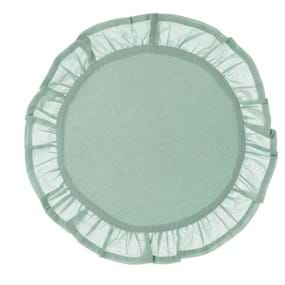ROUND PLACEMAT WITH  FRILLS 7 CM A3194599VC