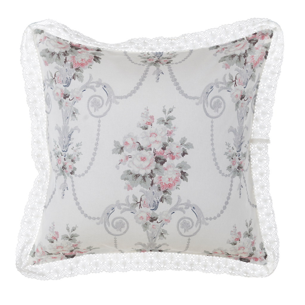 CUSHION WITH LACE A3305299BI
