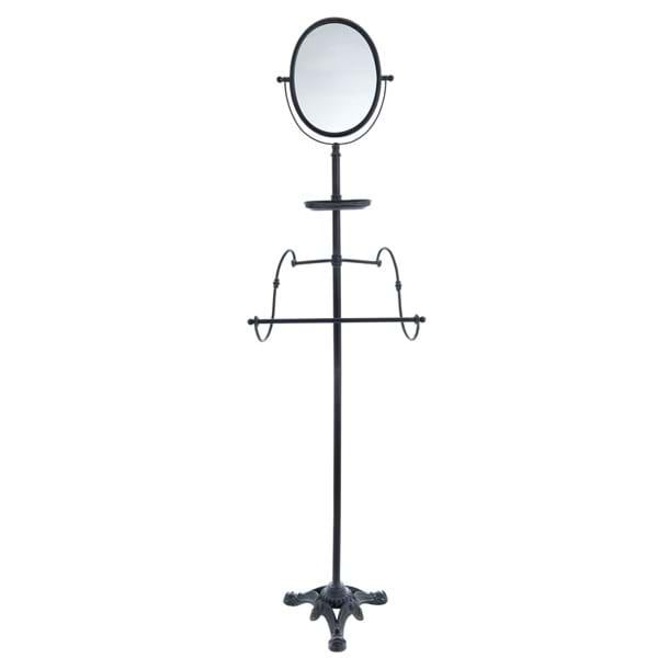 IRON ITEMS HANGER WITH MIRROR A33217