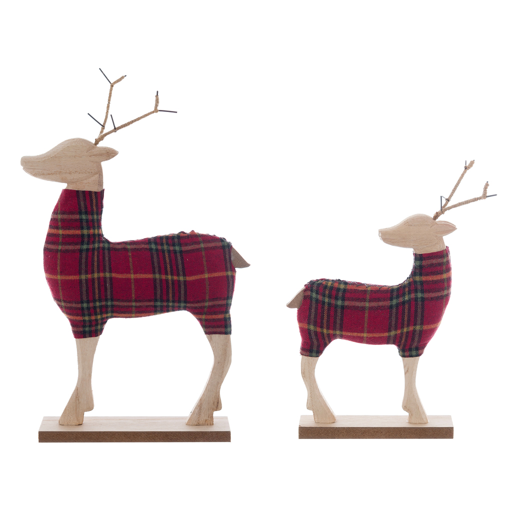 SET DECORATION CERF A35378