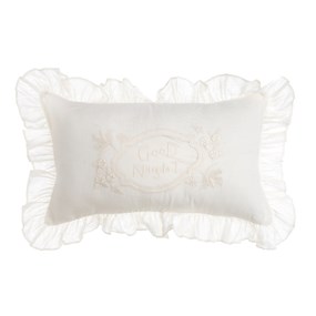 CUSHION WITH FRILLS A35427