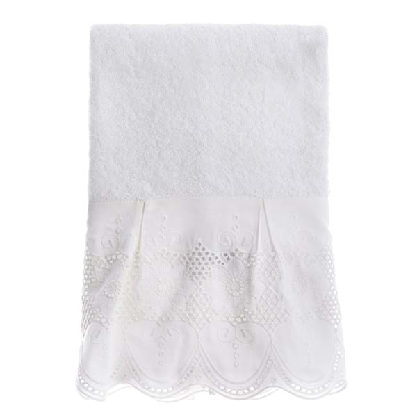 TOWEL SET WITH FRILL CM40X60+60X100 A35686