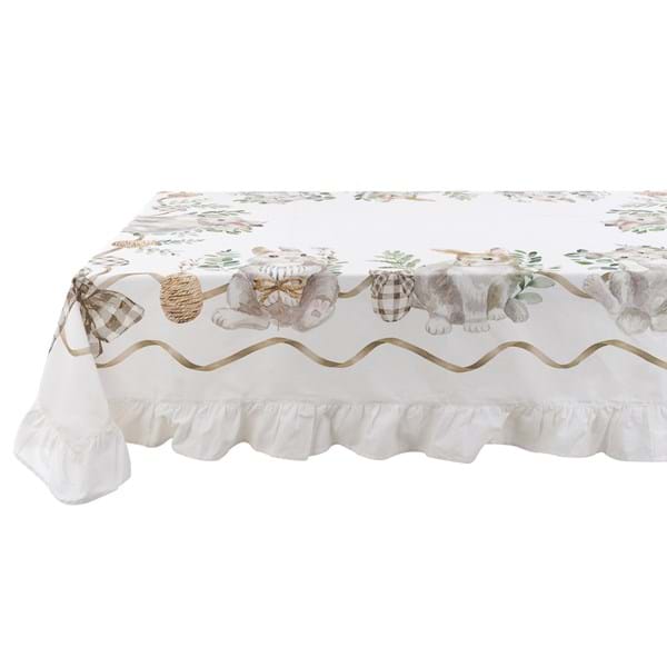 TABLE CLOTH WITH FRILL 10 CM A35890