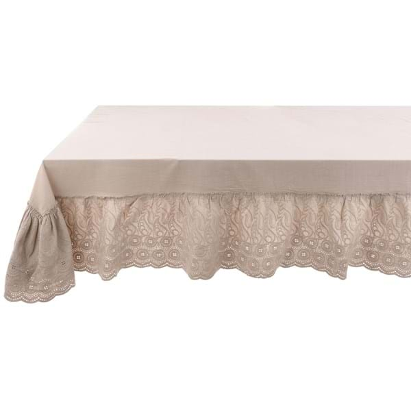 TABLE CLOTH WITH FRILLS 25CM A3597799BG