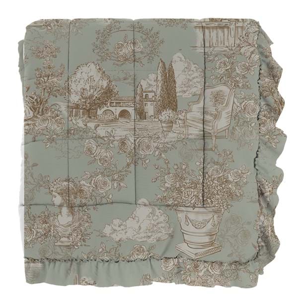 QUILT WITH FRILL 300GSM A4094799VE