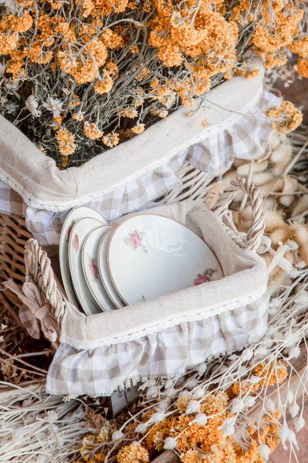 Paniers country chic