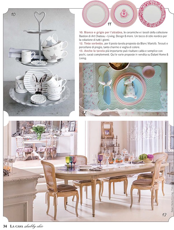 La casa shabby chic - Aprile 2015 | Blanc Life