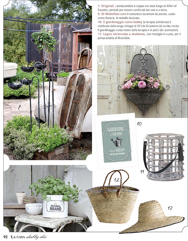 La casa shabby chic - April 2015  | Blanc Mariclò UK Site