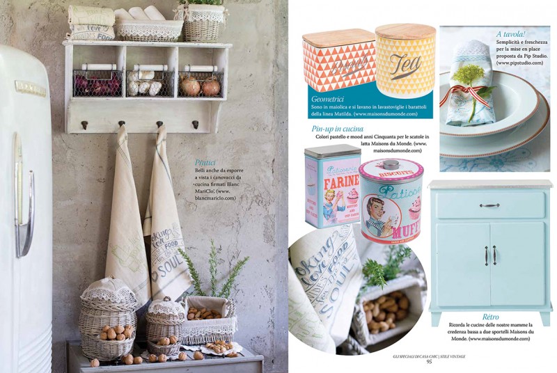 Casa Chic - Vintage Style - May 2015  | Blanc Mariclò UK Site