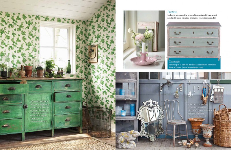 Casa Chic - Vintage Style - May 2015  | Blanc Mariclò UK Site