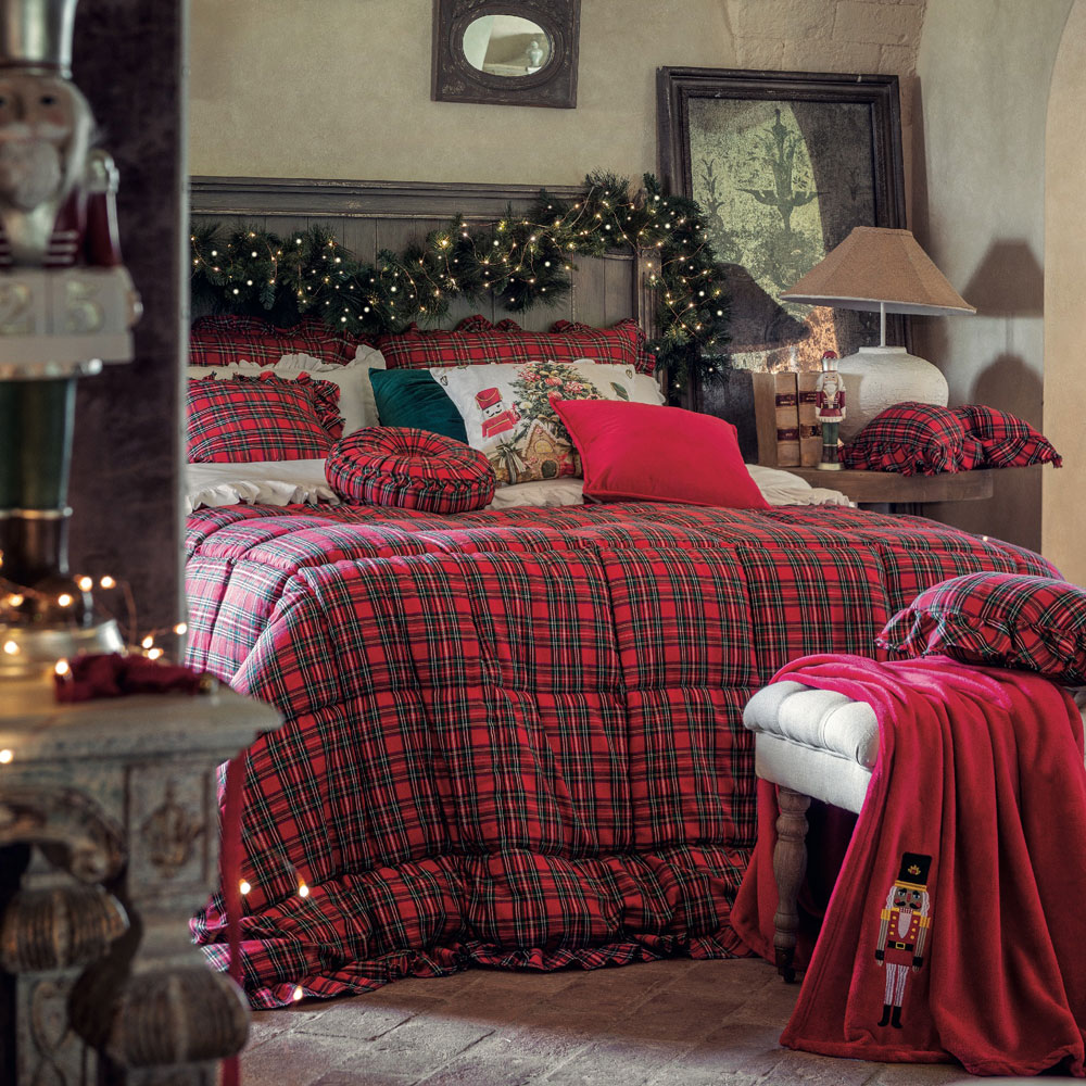 Blanc MariClo' - letto tartan