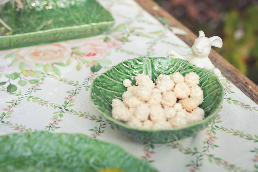 Blanc MariClo' - Mise en place romantica